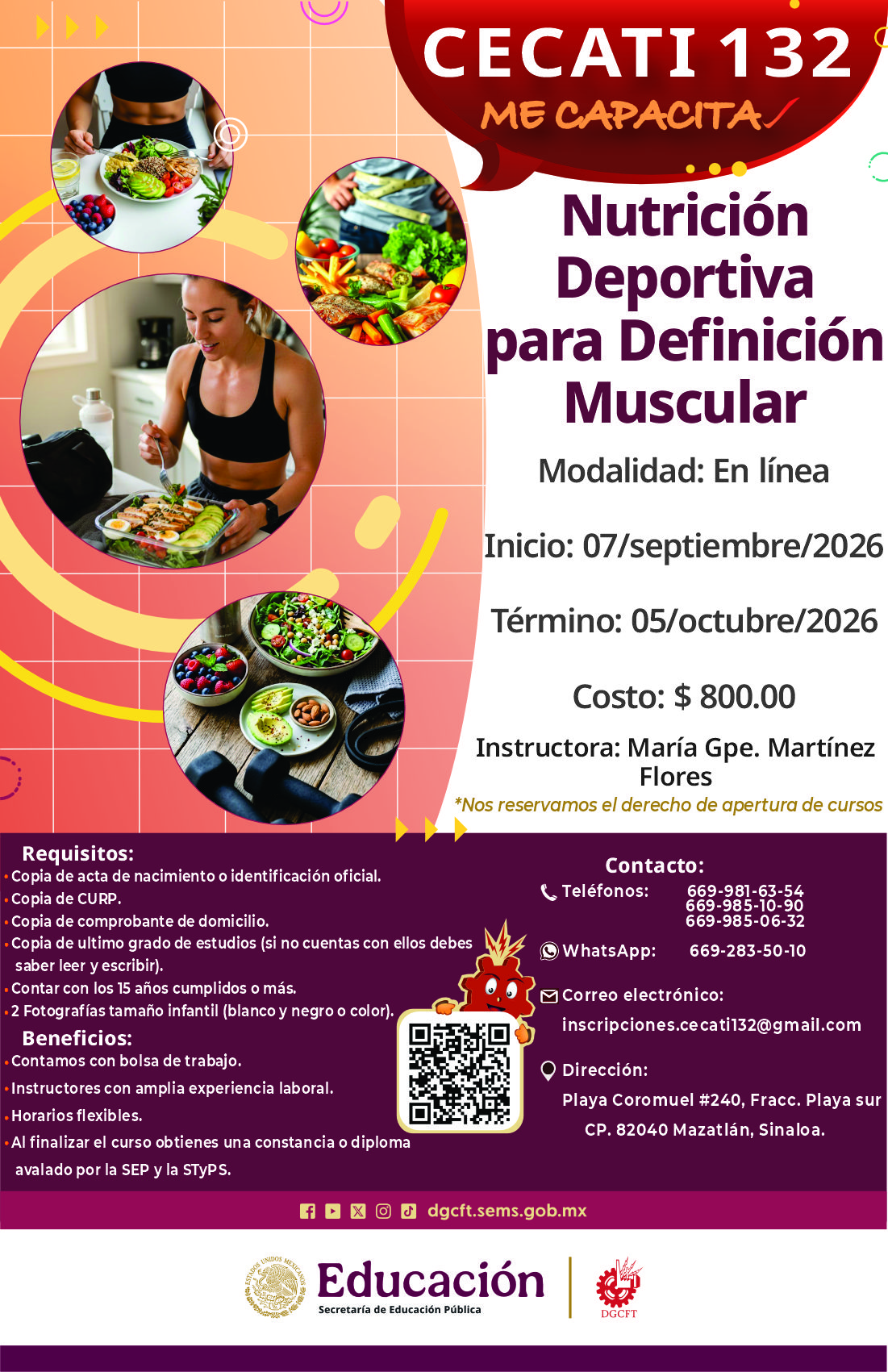 Nutrición Deportiva para Definición Muscular